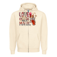 Sandshell love is the closet thing to magic Zipper Hoodie - RacoonDesign