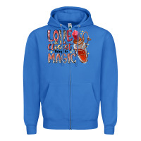 True Royal love is the closet thing to magic Zipper Hoodie - RacoonDesign