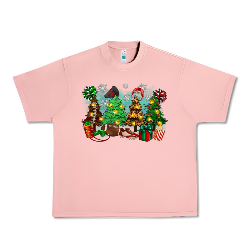 Christmas Trees With Football Urban Heavy Tee by Zillion Design Studio | Teevron