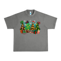 Tornado christmas trees with football Urban Heavy Tee - Zillion Design Studio