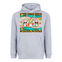 Heather Grey summer gnomes Heavyweight Hoodie - Artiststas