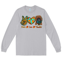 Moon Dust peace love thankful Long Sleeve Tee - RanaPortraitStore