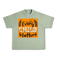 Oil Green preview every child matters Urban Heavy Tee - BarkalooDesign