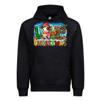 Black love christmas cow Urban Hoodie - MaliasSmallBusiness