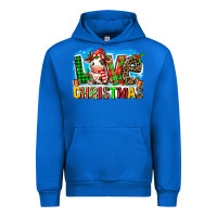 Cobalt love christmas cow Urban Hoodie - MaliasSmallBusiness