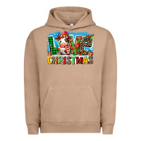 Pigment Burro love christmas cow Urban Hoodie - MaliasSmallBusiness