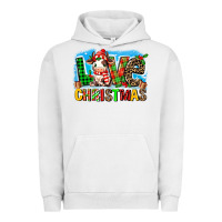Pigment Lunar Rock love christmas cow Urban Hoodie - MaliasSmallBusiness