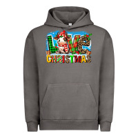 Pigment Tornado love christmas cow Urban Hoodie - MaliasSmallBusiness