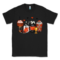 Black soccer coffee cups Classic Tee - Zillion Design Studio