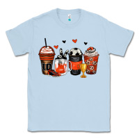 Dusty Blue soccer coffee cups Classic Tee - Zillion Design Studio