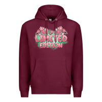 Burgundy i am limited edition Premium Hoodie - MaliasSmallBusiness