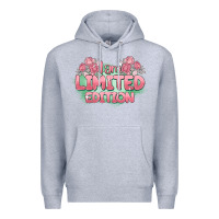 Heather Grey i am limited edition Premium Hoodie - MaliasSmallBusiness