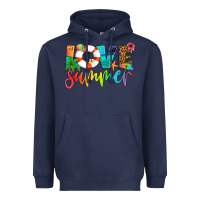 Navy love summer Heavyweight Hoodie - Artiststas