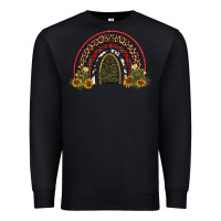 Black rainbow tree Premium Sweatshirt - AdoDesignShop