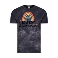 Cloud Black be a kind Vintage Tee - Unal Design