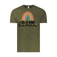Vintage Olive be a kind Vintage Tee - Unal Design