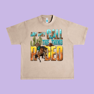 Urban Heavy Tee and they call the thing rodeo