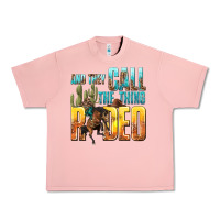 Salmon and they call the thing rodeo Urban Heavy Tee - texasbilliewilder