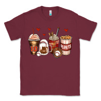 Burgundy baseball coffee cups Classic Tee - Zillion Design Studio