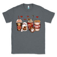 Charcoal Heather baseball coffee cups Classic Tee - Zillion Design Studio