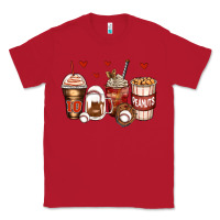 Red baseball coffee cups Classic Tee - Zillion Design Studio
