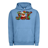 Pigment Pebble Blue joy christmas deer Urban Hoodie - MaliasSmallBusiness