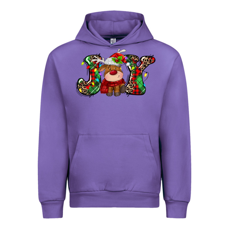 Joy Christmas Deer Urban Hoodie by MaliasSmallBusiness | Teevron