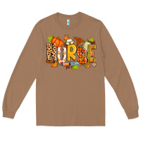 Toasted Coconut fall nurse Long Sleeve Tee - Zillion Design Studio