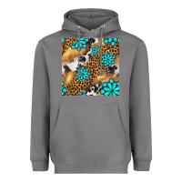 Storm western turquoise gemstone seamless pattern Heavyweight Hoodie - BundleAndBundleShop