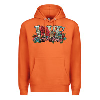 Carrot love like jesus roses Premium Hoodie - NancyCooperArtShop