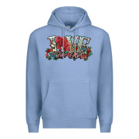 Colony Blue love like jesus roses Premium Hoodie - NancyCooperArtShop