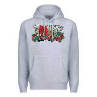 Heather Grey love like jesus roses Premium Hoodie - NancyCooperArtShop