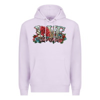Lilac love like jesus roses Premium Hoodie - NancyCooperArtShop