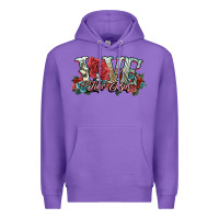 Purple love like jesus roses Premium Hoodie - NancyCooperArtShop