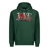 Sports Green love like jesus roses Premium Hoodie - NancyCooperArtShop