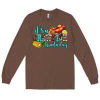 Chestnut its a crawfish kinda day Long Sleeve Tee - AdoDesignShop