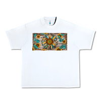 White western sunflower and gemstone license plate Urban Heavy Tee - RanaPortraitStore