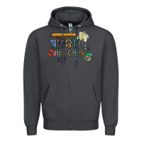 Smoke math teacher Zipper Hoodie - CowhideDigitalArt