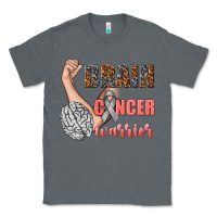 Charcoal Heather brain cancer warrior Classic Tee - texasbilliewilder