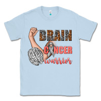Dusty Blue brain cancer warrior Classic Tee - texasbilliewilder