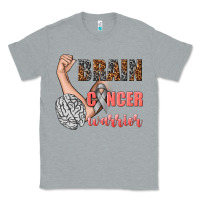 Heather Grey brain cancer warrior Classic Tee - texasbilliewilder