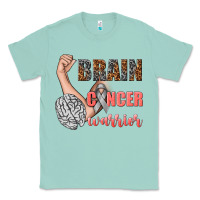 Seafoam brain cancer warrior Classic Tee - texasbilliewilder