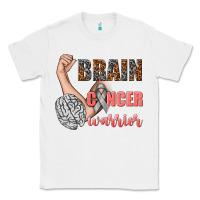 White brain cancer warrior Classic Tee - texasbilliewilder