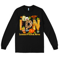 Black fall lpn licensed practical nurse Long Sleeve Tee - Zillion Design Studio
