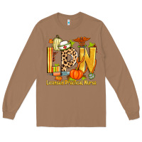 Toasted Coconut fall lpn licensed practical nurse Long Sleeve Tee - Zillion Design Studio