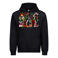Black im the naughty elf Urban Hoodie - MaliasSmallBusiness