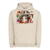 Pigment French Oak im the naughty elf Urban Hoodie - MaliasSmallBusiness