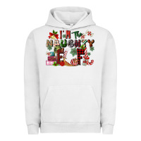 Pigment Lunar Rock im the naughty elf Urban Hoodie - MaliasSmallBusiness