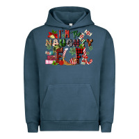 Pigment Midnight Navy im the naughty elf Urban Hoodie - MaliasSmallBusiness