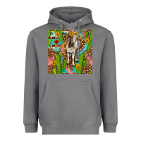 Storm western boer goat seamless pattern Heavyweight Hoodie - BundleAndBundleShop